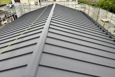 屋根板金の棟板金